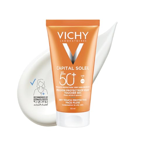 Vichy Capital Soleil Dry Touch Anti Shine Sunscreen for Combination to Oily Skin SPF50 50ml