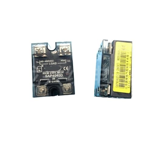 Relé de estado sólido SAP4040D de 40A para control de maquinaria industrial con entrada de 18-24V