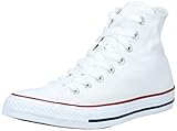 Stoff typ: Canvas Converse Unisex-Erwachsene Chuck Taylor All Star Season Hi Sneaker, Weiß (Optical White), 41 EU