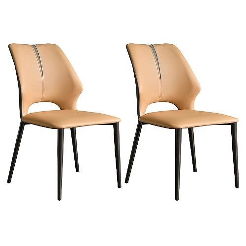 Chaises de salle à manger en simili cuir LiChA au design moderne et épuré