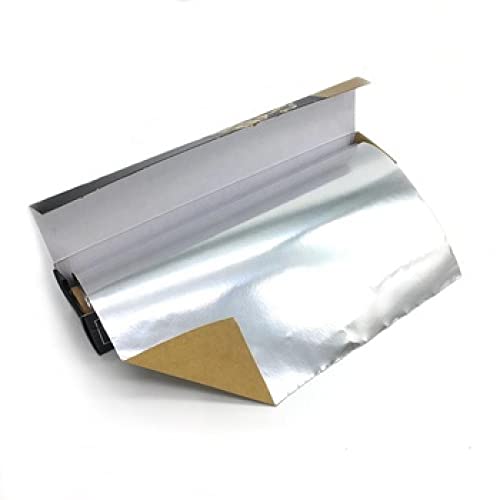Parchment-Lined Foil 30Cm X 15M Laminated Parchment Food Packing Backed Paper Aluminum Foil Baking Paper 30X15 #TOP1