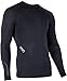 UYN Ambityon Underwear Shirst Long Sleeve Base Layer Top Small/Medium Blackboard Black White