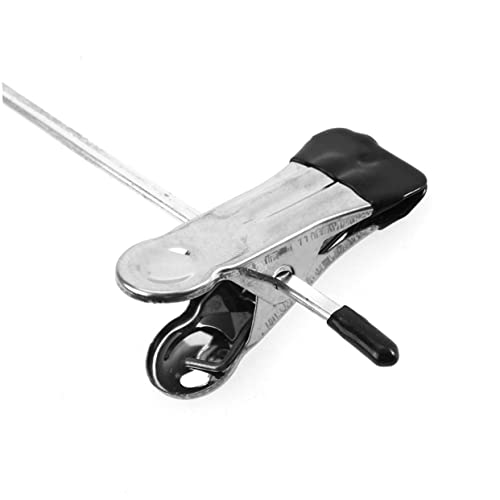 Cabilock 10 Piezas Percha Antideslizante Gancho para Colgar Abrigos Perchas Percha con Pinzas Pantalón Pinza para Colgar Ropa Percheros Colgador De Ropa De Bebé Pantalonero Plegable