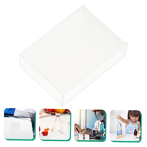 FUNOMOCYA Laborküvette Aus Glas 50Mm Pfadlänge Hochtransparente Standardküvette Für Spektroskopie Und Präzise Vergleichende Messungen Im Labor