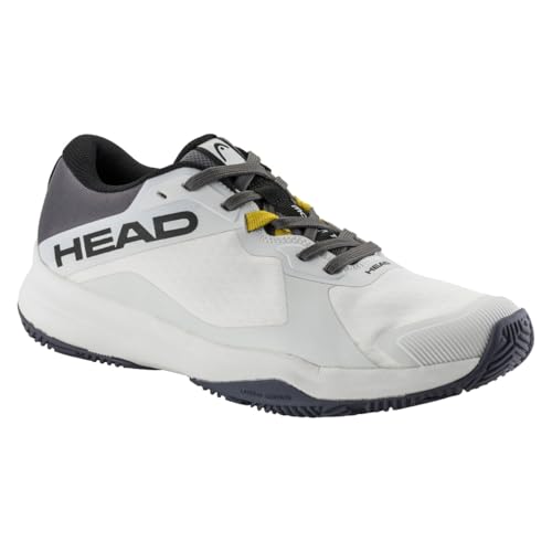 HEAD Motion Team Padel Men, Zapatillas Hombre, Blanco y Negro, 44.5 EU