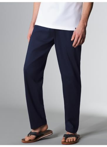 Trigema Herren Schlafanzughose 637092, Gr. Large, Blau (navy 046)