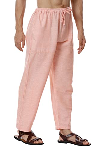 Image of Aatman One Size Men's Eco-Friendly Cotton Pyjama | Fits Waist Size 28 to 36 Inches