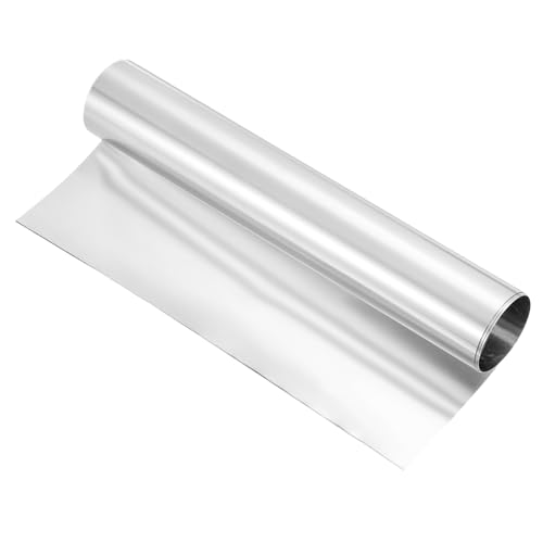 Bande fine en acier inoxydable pour projets de bricolage modélisme et soudage 1m x 300mm