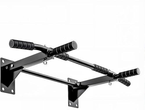 Vexloria Wall Mounted Pull Up Bar for Doorway, Multi-Function Home Gym Station with Punch Bag & TRX Hooks for Upper Body Workout