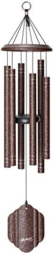 Arabesque by Wind River - 32 inch Chocolate Diamond Wind Chime for Patio, Backyard, Garden, and Outdoor décor (Aluminum Chime) Made in The USA