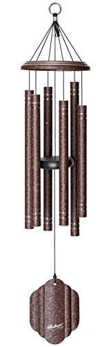 Arabesque By Wind River - 32 Inch Chocolate Diamond Wind Chime For Patio, Backyard, Garden, And Outdoor Décor (Aluminum Chime) Made In The Usa #TOP10