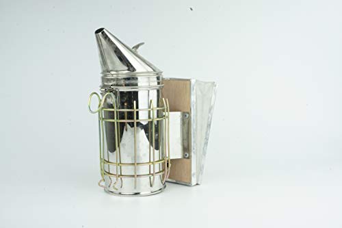 APIFORMES Ami Smoker S - klein mit Wildleder Blasebalg | Rauchbläser | Imkerei | Imkerschutz | Rauchdose | Imkereibedarf – Bild 5