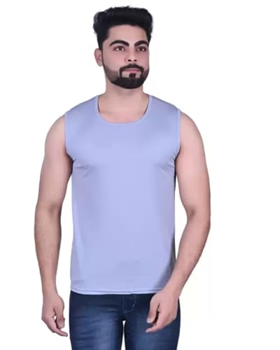 Image of Nylon Gym Vests for Men, Soft & Comfortable
