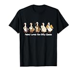 Jesus Loves You Silly Goose Faith Based Funny Meme Christian T-Shirt
