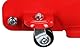 SIXTOL SX Jack 2,5T 360 | Niedrigprofil-Hydraulikwagenheber | 2,5 Tonnen | 360° drehbare Stange | Sportwagen | Kompakt | Stahlkonstruktion, Rot