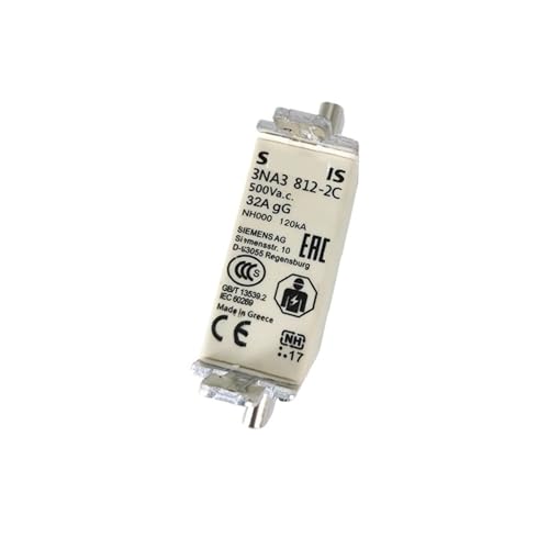 Fusible rapide 3NA3812-2C Siemens NH000 32A pour protection circuit