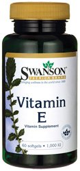 Swanson Vitamin E 1000 Iu 1000 Iu (450 Milligrams) 60 Sgels