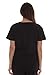 Just Love Scrub Tops for Women 22000T-Black-M