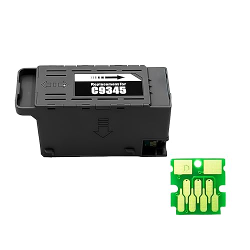 Image of C9345 Maintenance Box Reset Chip Count chip Use in EPS0N L8050,L18050,L15160,L15160,L11160,ET-16600,WF-7820,ST-C8000,ST-C8090 Waste Ink Pad (Pack of 5)