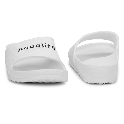 Image of Aqualite NEO-254 Men Slides Slipper with Slip-on wear, Comfort and Flat Base Flipflop for dailywear uses.