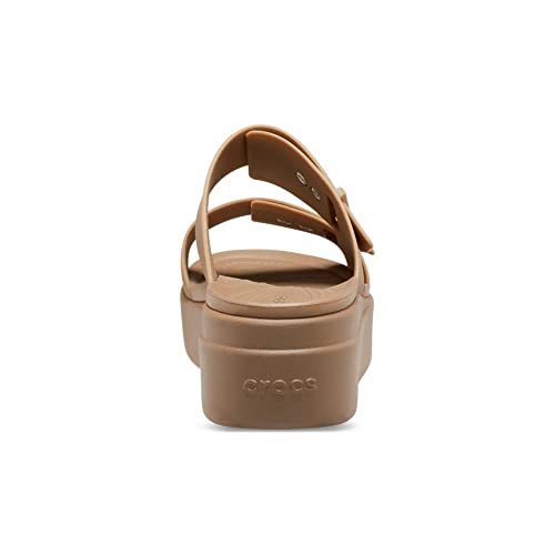 Image of Crocs Women's Brooklyn Buckle Low Wedges