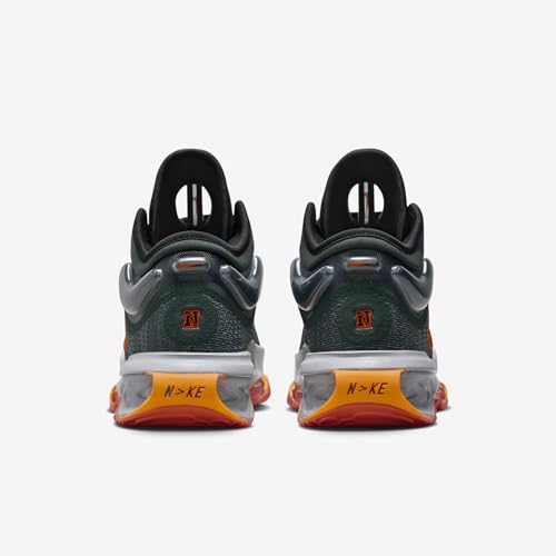 Nike G.T. Jump 2 Men's Basketball Shoes (DJ9431-301, Vintage Green/Black/Fir/Safety Orange) Size 4