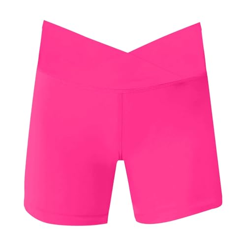 Girls Athletic Shorts High Waisted Youth Spandex Yoga Shorts Volleyball Dance Biker Shorts Gymnastics Compression Shorts2