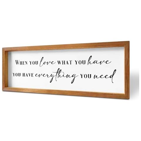 ENGVZ Rustic Inspirational Sign Cover