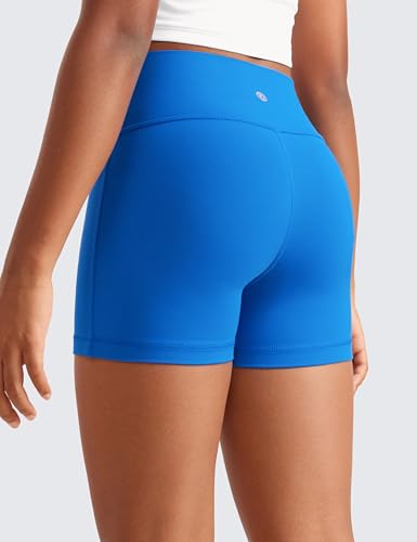 Image of CRZ YOGA Girls Butterluxe Biker Shorts | Extremely Soft, Gentle Compression, Dance, Athletic, High Waisted, for Teen