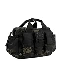 LAPG Tactical Bail Out Gear, Survival Bug Out, Hunting & Hiking, Range Bag with Shoulder Strap & Carry Handle - Multicam Black