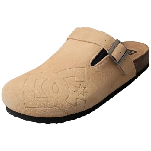 Chaussons DC Shoes Liege homme marron clair : pantoufles confortables