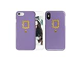 New Friends Tv Show Purple Door Gold Frame Peephole Phone Case | iPhone 6 6s 6+ 7 7+ 8 8+ X XS XR Max (iPhone XR)