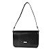 Prada, Pre-Loved Black Brushed Leather Shoulder Bag, Black