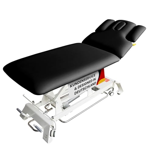 Elektrische Massageliege Promafit Houston mit höhenverstellbarem Kopfteil