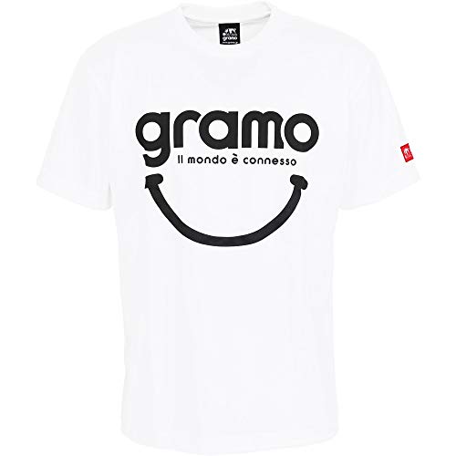 gramo(グラモ) プラクティスシャツ 「nicotto」 P-060 ホワイト LL