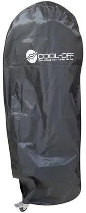 Waterproof Fan Cover, Safeguard for Island Breeze and Tropic Breeze Misting fan, Outdoor Household fan with Zippered Pouch, Large 70”x 26”x18”, Black