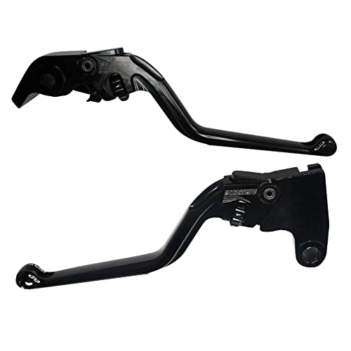 ACCOSSATO Paar Hebel schwarz für Triumph 765 Street Triple R (Not Rs Version) von 2017 bis 2018 (CC 765)