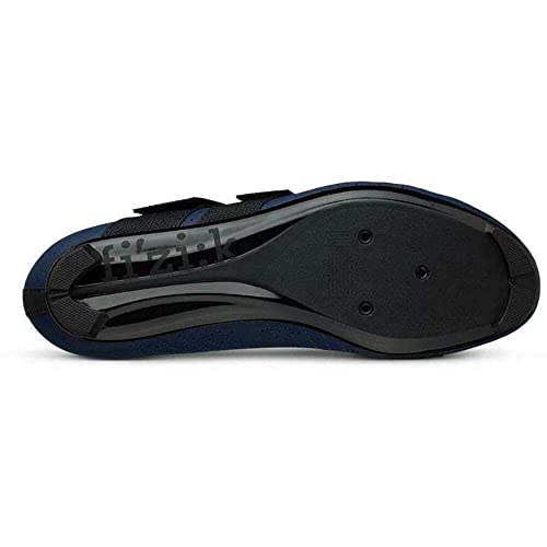 Fizik Mens Tempo Powerstrap Cycling Footwear, Navy/Black, 9.5 - 10 Us #TOP1