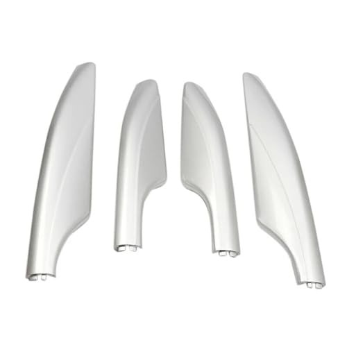 Support de toit Nissan Patrol Y62 2010-2018 : kit de coque d'extrémité argentée premium