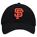 47 Men's Black San Francisco 49ers Logo Franchise Fitted Hat