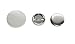 1.5 Inch Round Buttons (Pack of 100) Badge Metal Pin Parts Button Making Supplies for Neil Tecre American Buttons