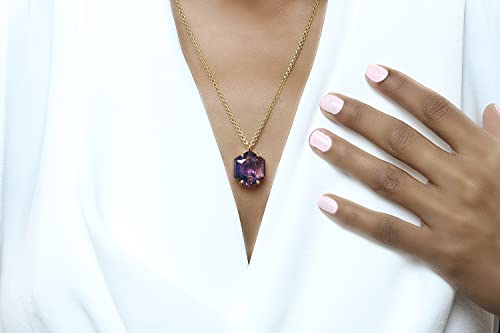Collier améthyste en or : bijoux de mode pour sublimer vos tenues