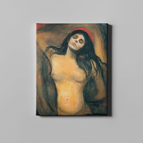 Edvard Munch Madonna Toile de galerie Taille M pour mur élégant