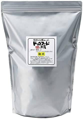 ドックフード工房 無添加 国産 ドライフード カリカリタイプ (鶏肉 / 2 kg) ペットフード/シニア/成犬用/小型犬