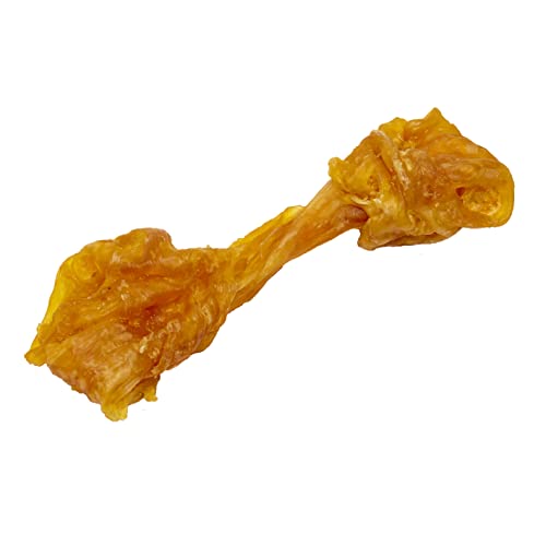 Ultra Chewy Turkey Tendon Knotted Bones for Dogs - Premium All-Natural, Hypoallergenic, Long-Lasting Dog Chew Treat, Easy to Digest, Ingredient Sourced from USA (3.5 Inches - 1 Pack)