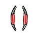 FLONAVTEX Car Steering Wheel Shift Paddle Carbon Fiber Fit for Camry Fit for Corolla Fit for Avalon Fit for RAV4 2018-2020 Accessories(Red)