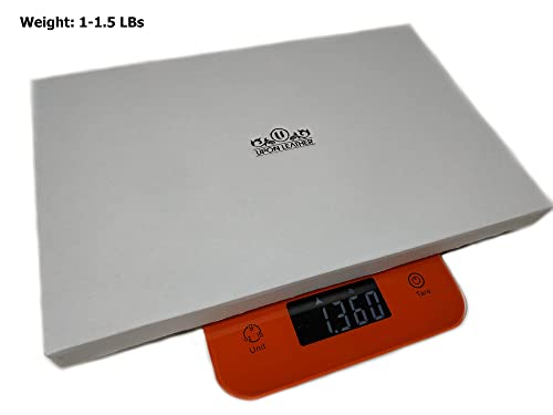 Upon Leather - Genuine Leather Scraps 1 Pound Medium & Large Pieces | 6-7 Square Feet Cowhide remnants for Crafts, Earrings, Jewelry | 15 Pieces or More of Various Sizes, Colors and Styles.