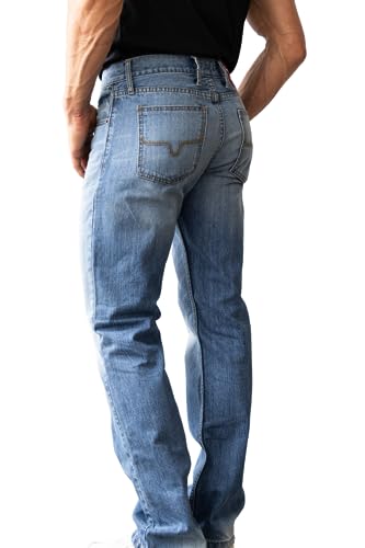 Kimes Ranch Men's Barney Mid Wash Jeans4