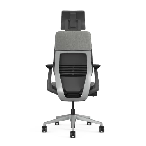 Image of Steelcase Gesture Office Chair - Ergonomic Work Chair with Wheels for Carpet - Comfortable Office Chair - Intuitive-to-Adjust Chairs for Desk - 360-Degree Arms (Otto Iron - HR)