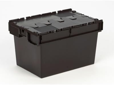 The Original Gear Gulper Scuba Diving Dive Equipment Lockable Storage Crate Box - Genuine 80 Litre Black Plastic Storage Box Container!
